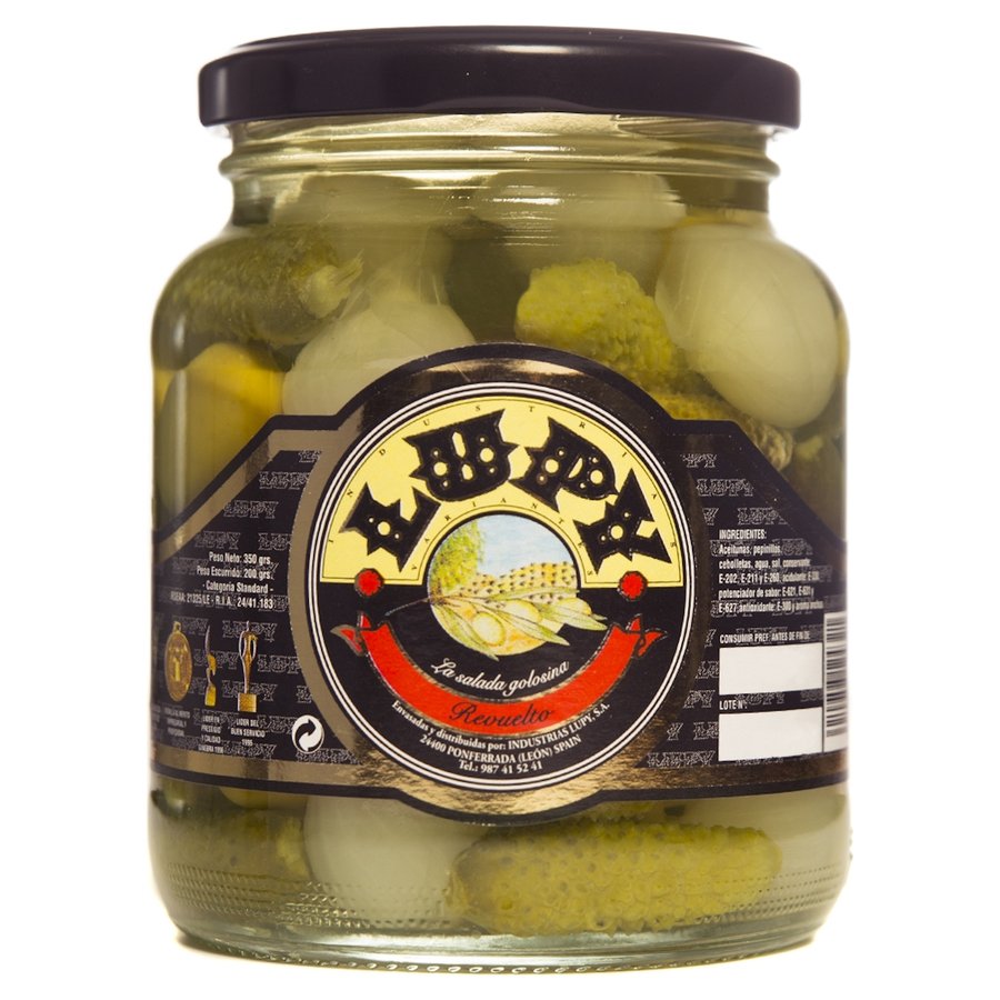 Revuelto encurtidos LUPY tarro 200 g pne.