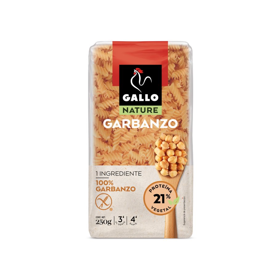 Hélices GALLO Nature garbanzo 250 g