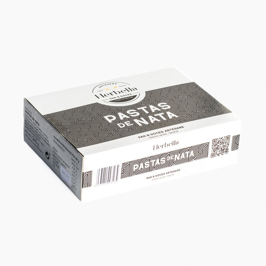 Pastas de nata HERBELLA 240 g