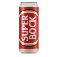 Cerveza portuguesa SUPER BOCK lata 33 cl
