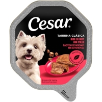 Alimento can CESAR paté boi terrina 150 g