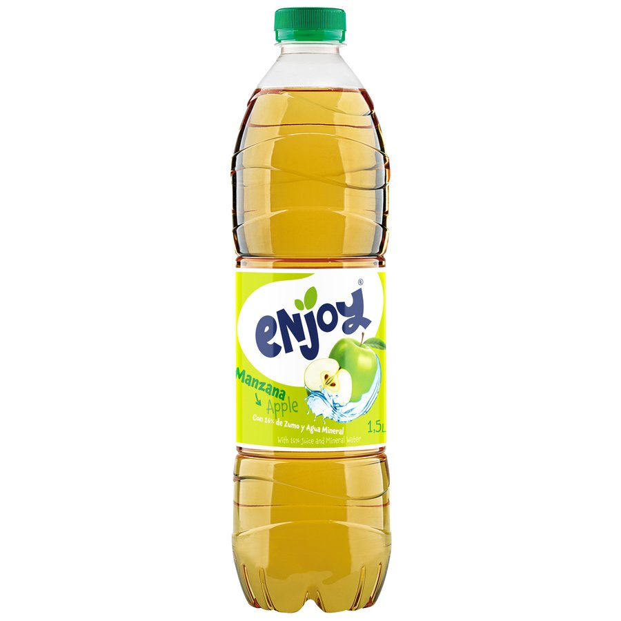 Refresco manzana ENJOY sin gas 1,5 l