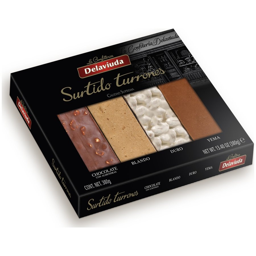 Surtido turrones DELAVIUDA 380 g