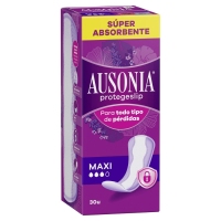 Protegeslip AUSONIA Maxi 30 unidades