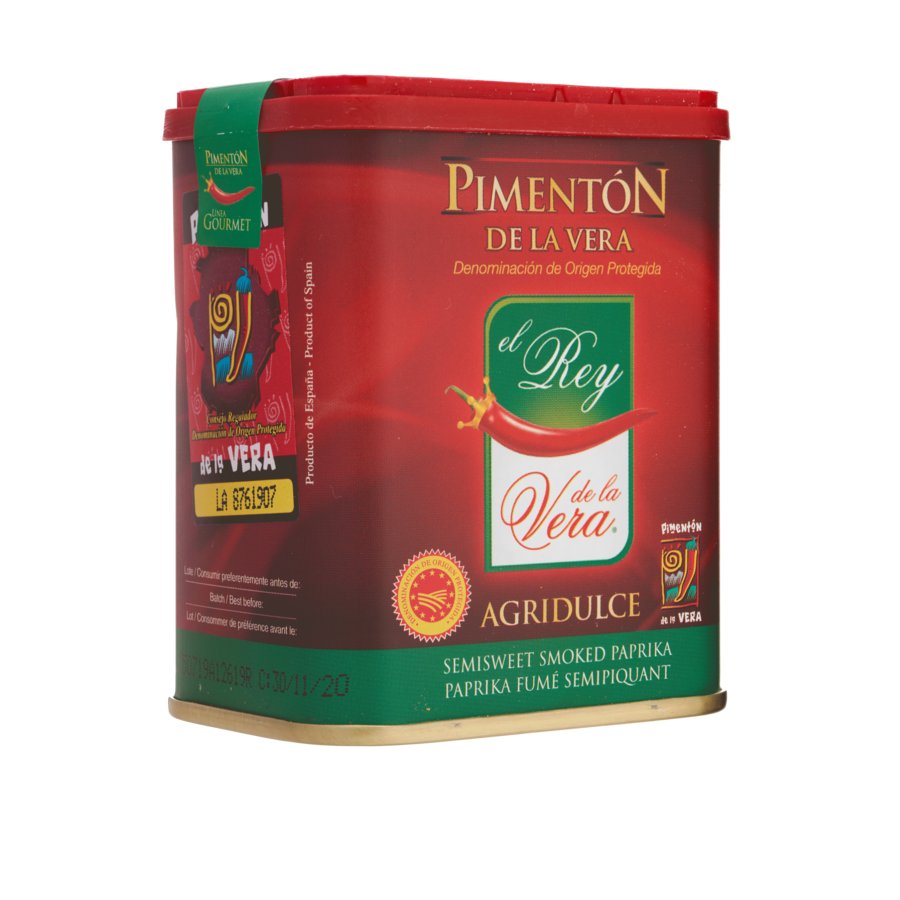 Pimentón de La Vera EL REY DE LA VERA agridulce lata 75 g