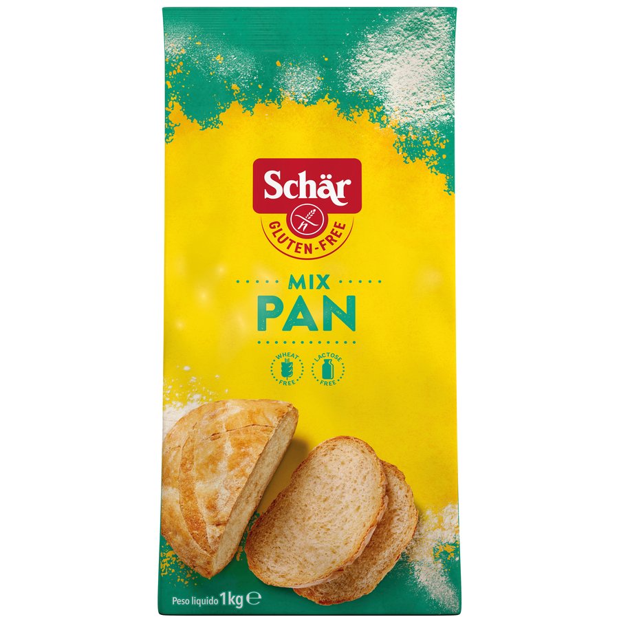 Preparado para pan sin gluten mix SCHAR kg