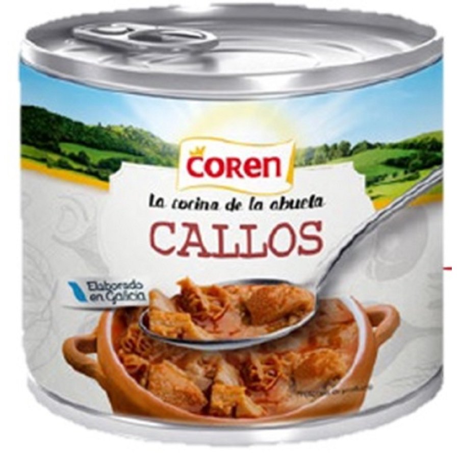 Callos sin garbanzos COREN lata 625 g pn.