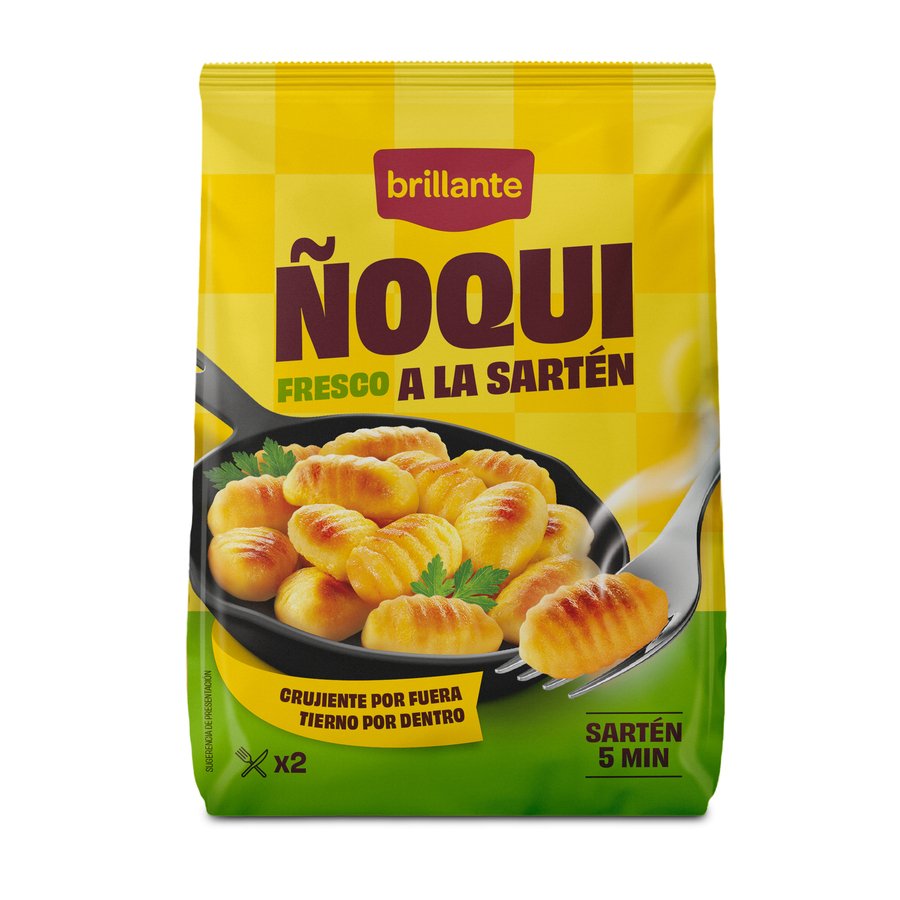 Ñoqui fresco a la sartén BRILLANTE 325 g