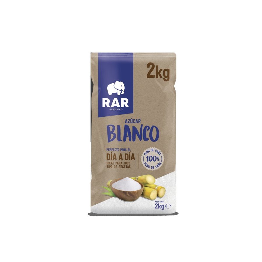 Azúcar blanco RAR paquete 2 kg