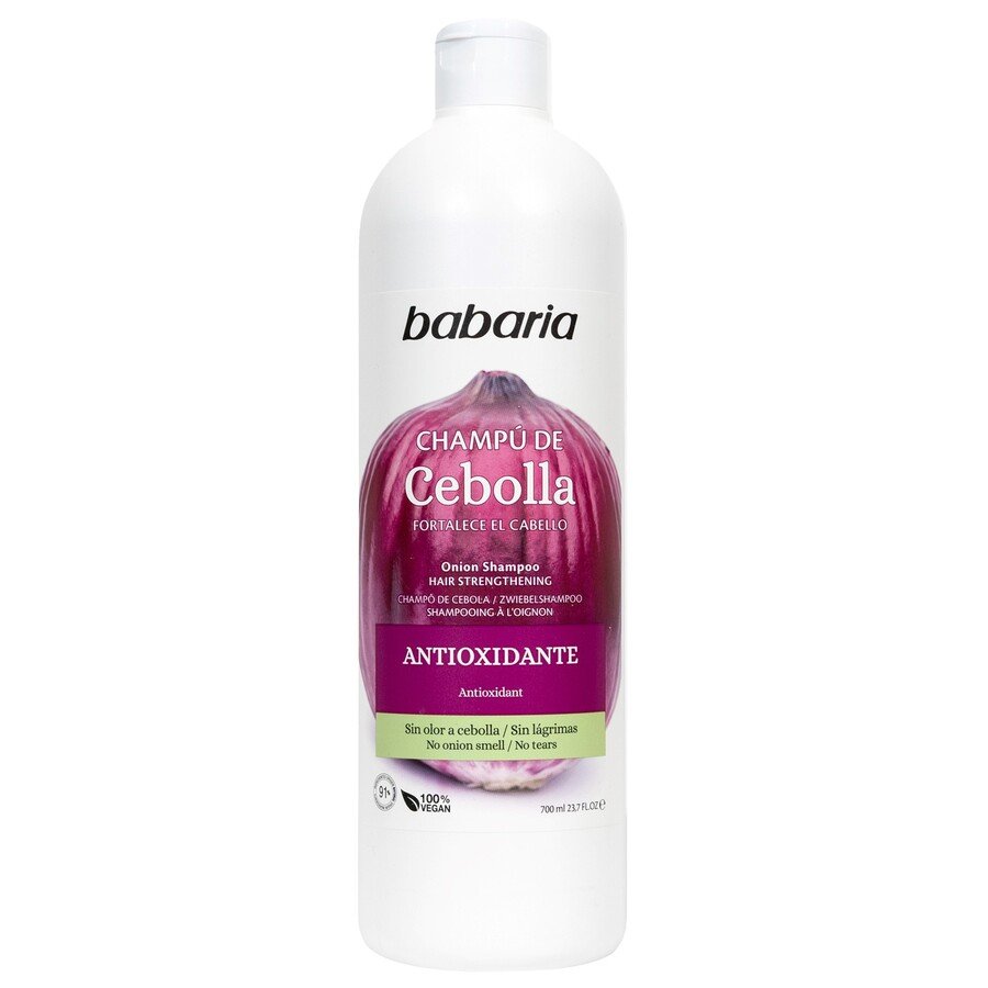 Champú antioxidante cebolla BABARIA 700 ml