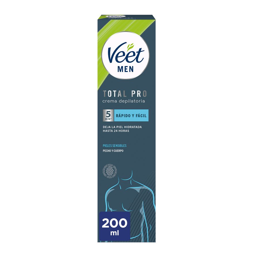 Crema depilatoria VEET Men piel sensible 200 ml