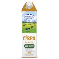 Bebida láctea semidesnatada C.L.ASTURIANA Fibra 1 l