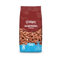 Améndoa longa torrada con pel sen sal IFA ELIGES bolsa 200g