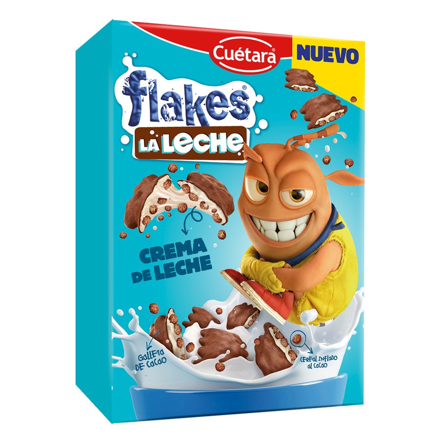 Galletas CUETARA flakes crema de leche 480 g