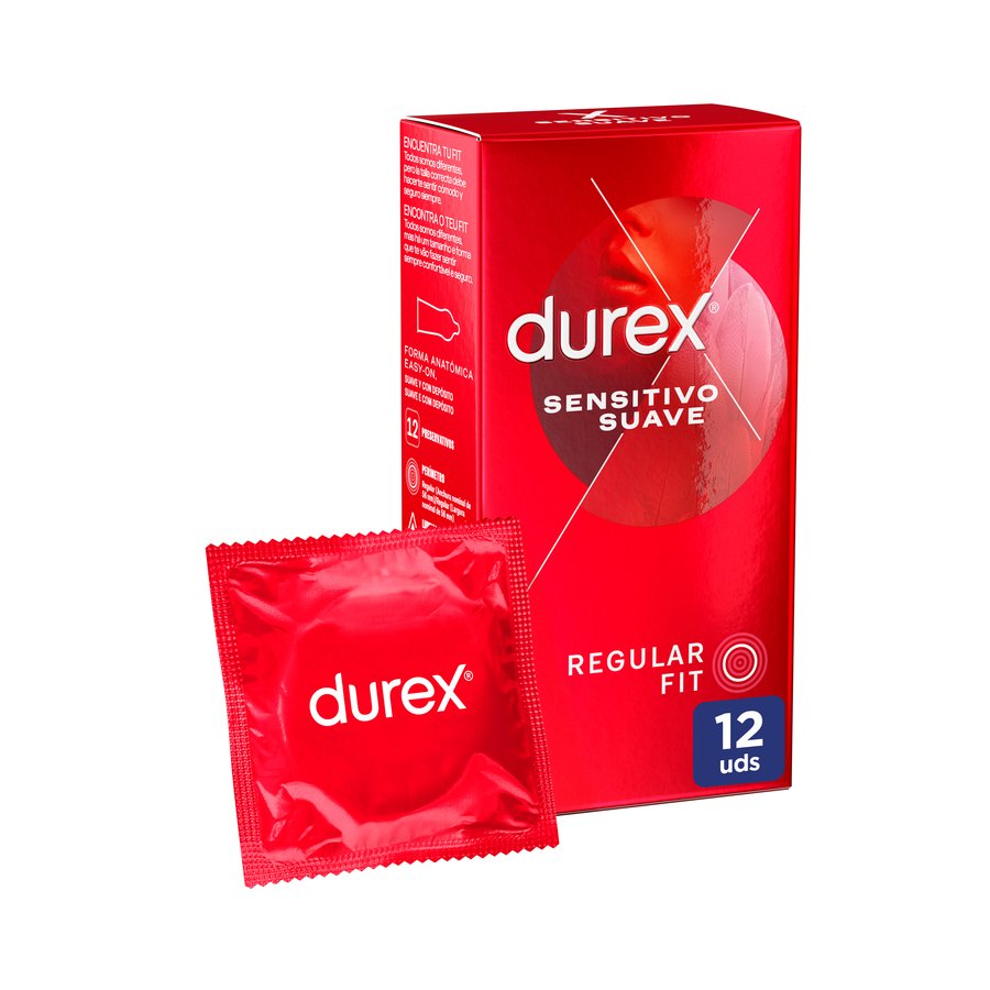 Preservativos DUREX Sensitivo Suave 12 unidades