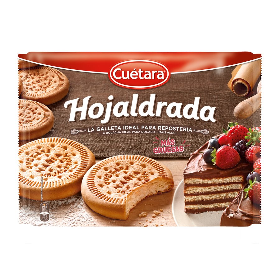 Galletas maría CUETARA hojaldrada 600 g