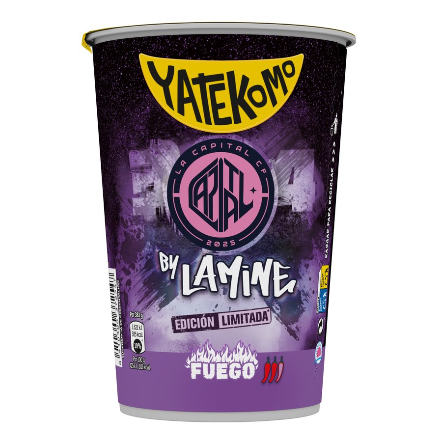 Fideo oriental YATEKOMO Fuego 81 g
