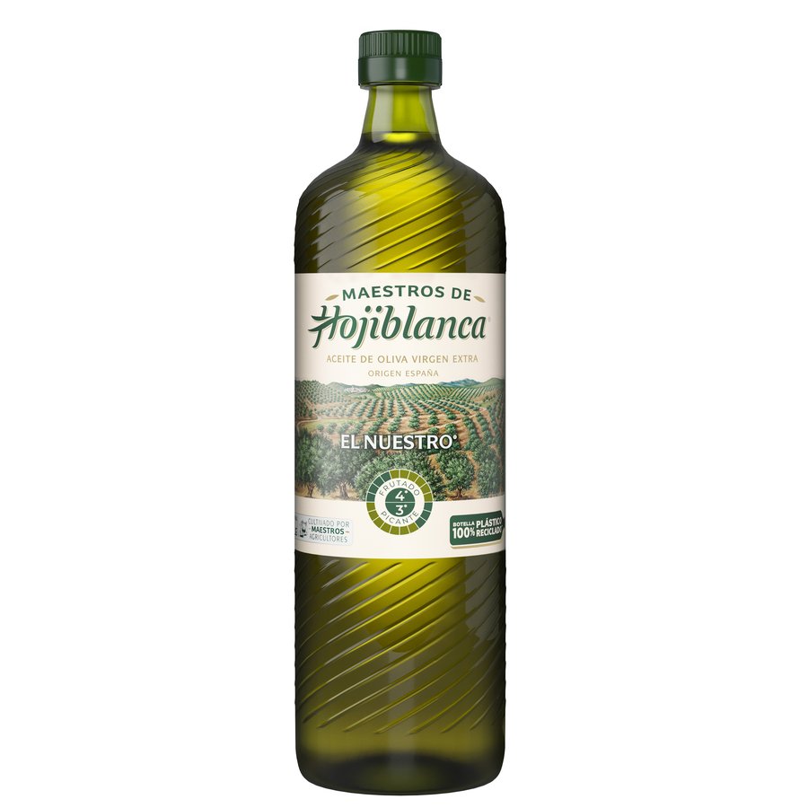 Aceite oliva virgen extra MAESTROS HOJIBLANCA pet 1 l