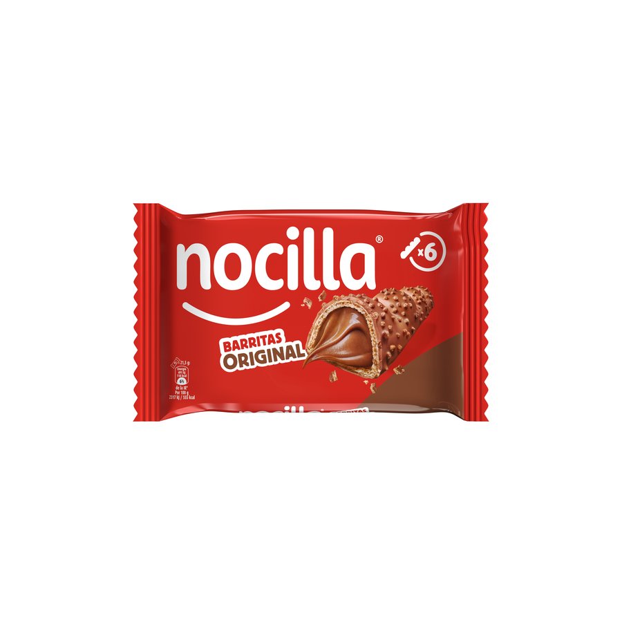 Barritas NOCILLA Original 6 unidaes 129 g