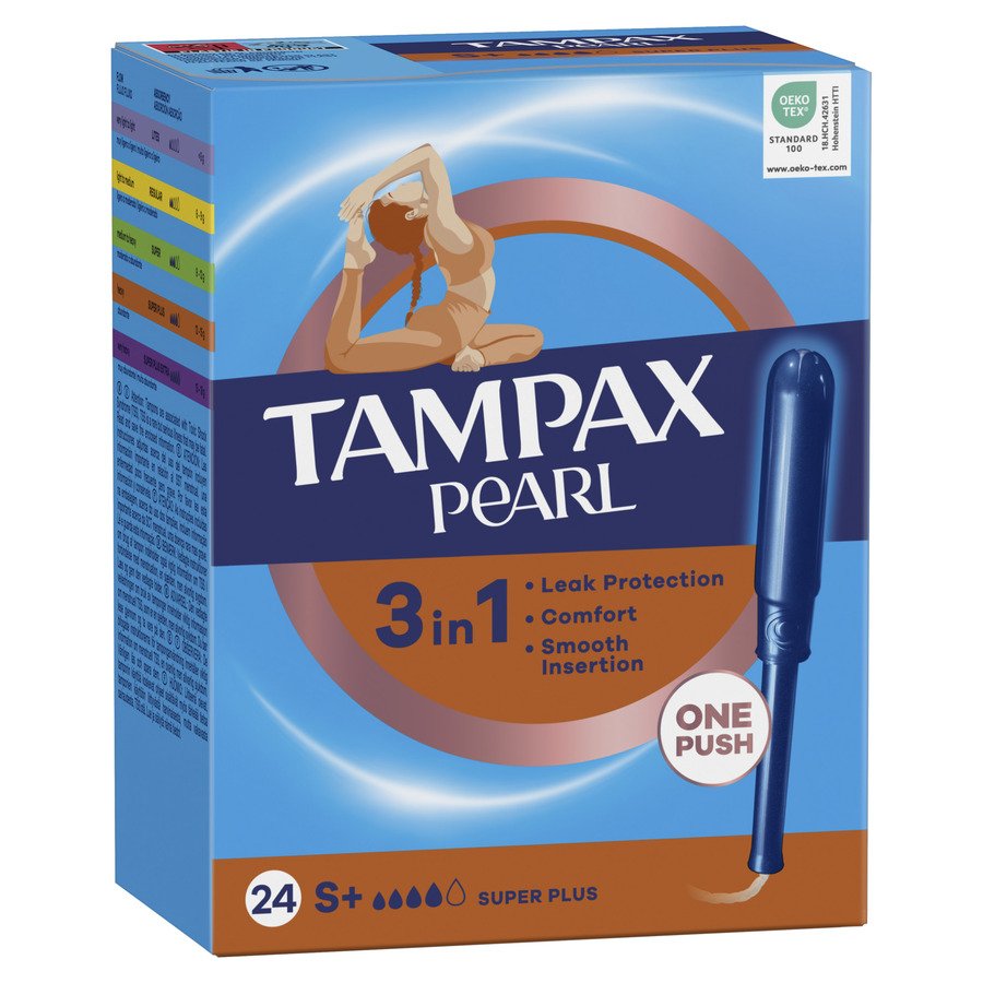 Tampones TAMPAX Pearl Superplus 24 unidades