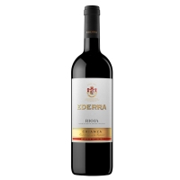Vino tinto D.O.Ca.Rioja EDERRA Crianza botella 75 cl