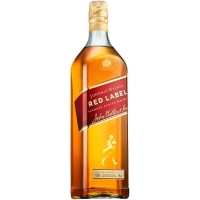 Whisky JONHNNIE WALKER etiqueta vermella botella 1 l