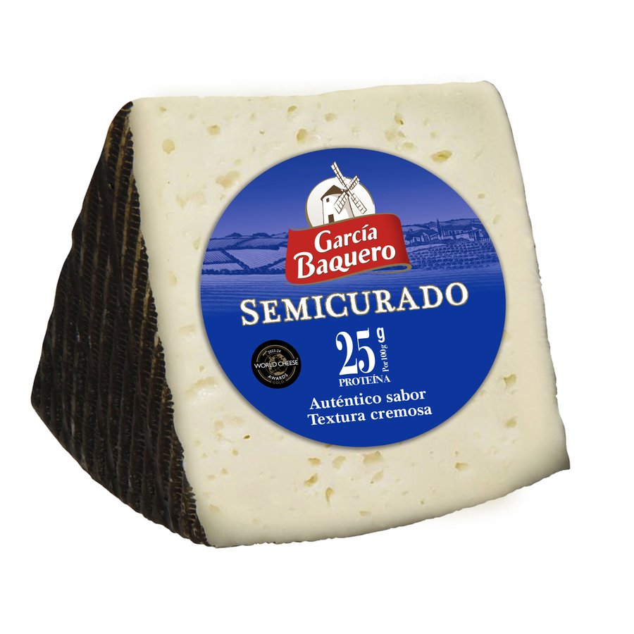 Queso semicurado GARCIA BAQUERO cuña 325 g