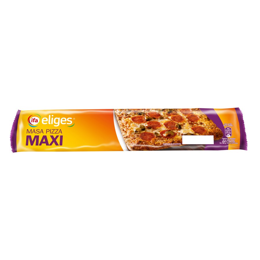 Masa refrigerada pizza maxi IFA ELIGES 400 g