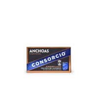 Anchoas en aceite de oliva CONSORCIO Serie Ouro lata 40 g pn.