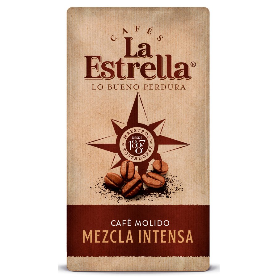 Café molido mezcla LA ESTRELLA paquete 250 g