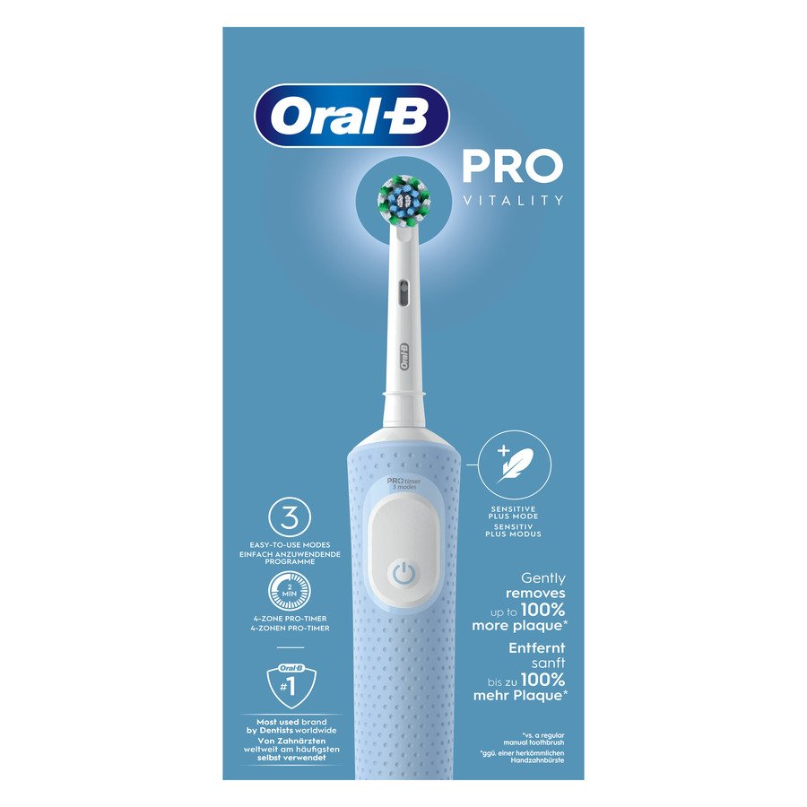 Cepillo eléctrico ORAL B vitality pro azul