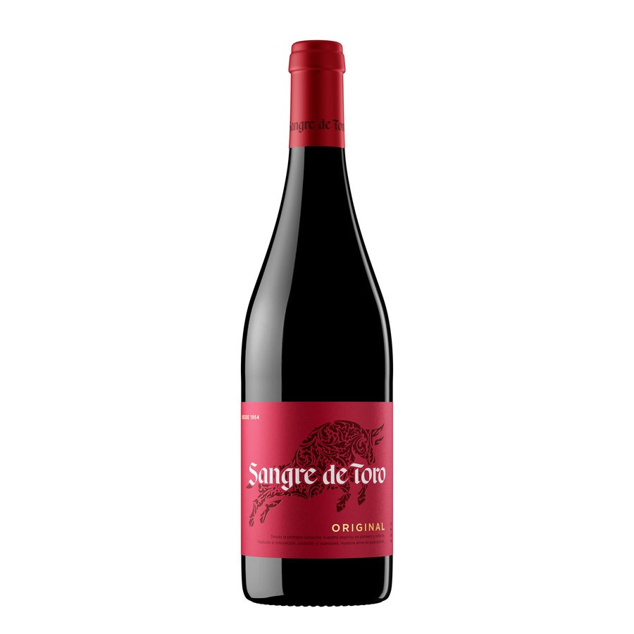 Vino tinto D.O.Catalunya SANGRE DE TORO botella 75 cl