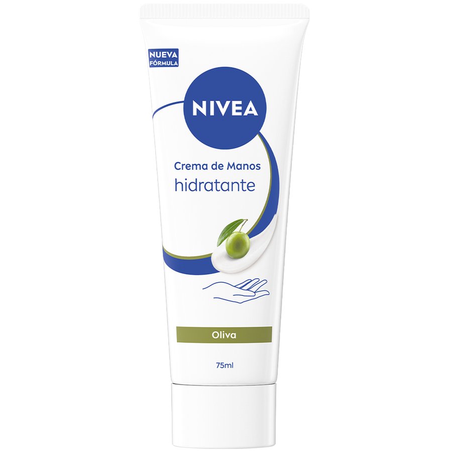 Crema manos NIVEA hidratante oliva tubo 75 ml