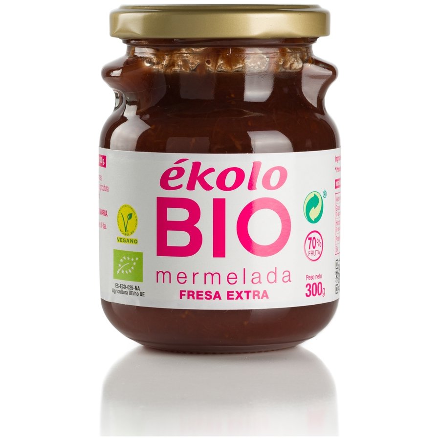 Mermelada EKOLO bio fresa extra frasco 290 g