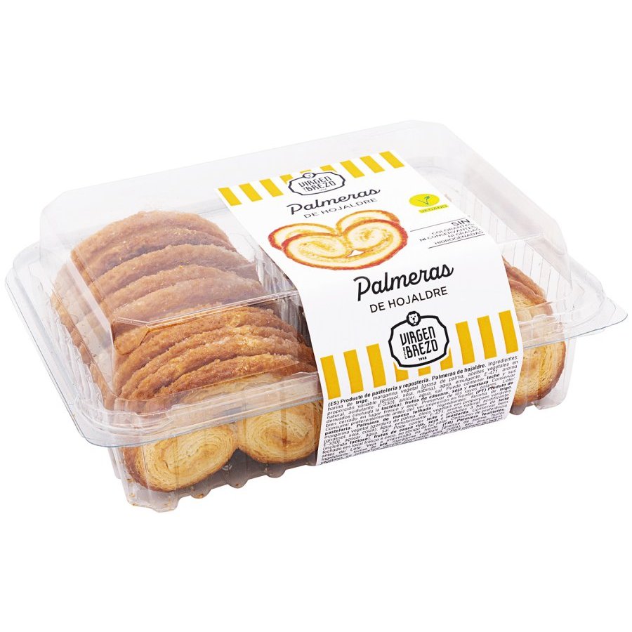 Palmeras de hojaldre VIRGEN DEL BREZO 180 g