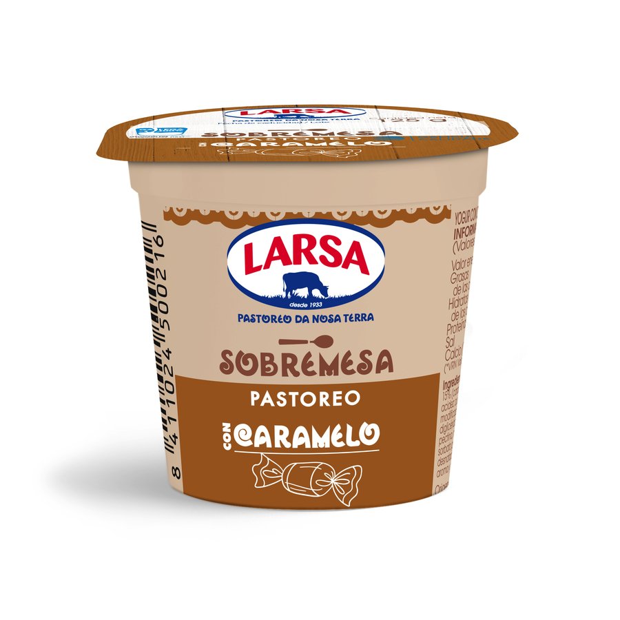 Yogur LARSA con caramelo 125 g