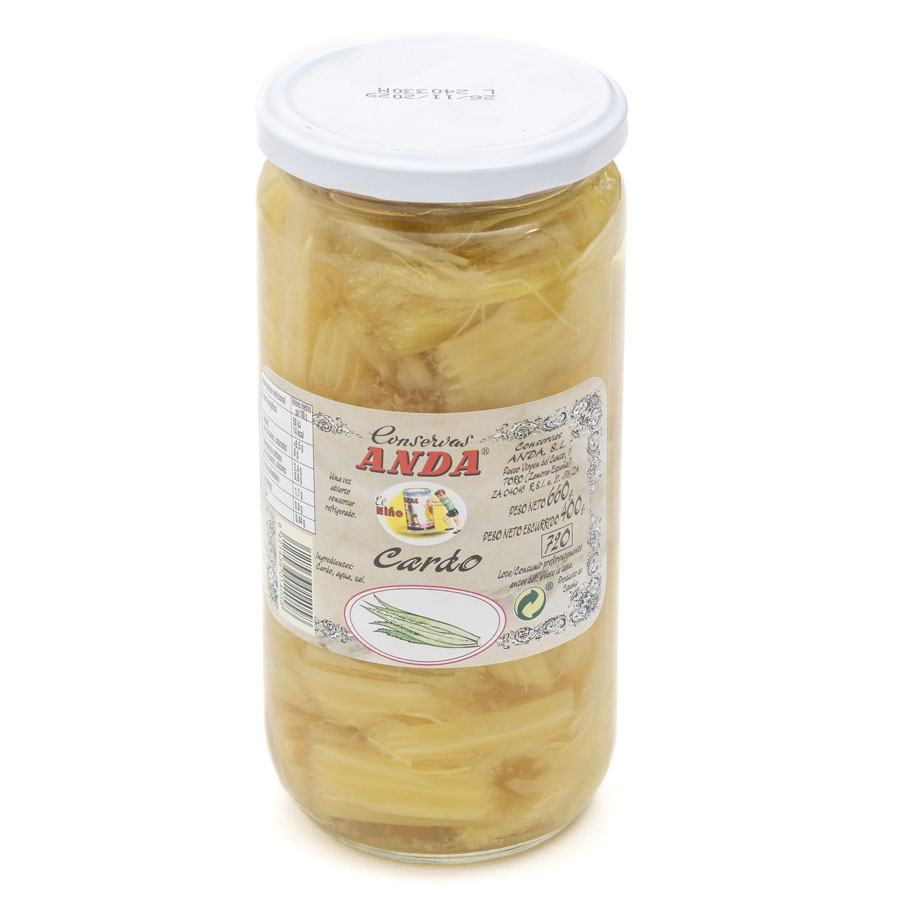 Cardo al natural ANDA tarro 400 g pne.