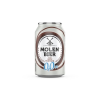 Cerveza tostada 0,0% MOLEN BIER lata 33 cl
