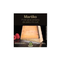 Foie gras enteiro de parrulo MARTIKO mi cuit 50 g