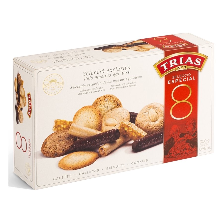 Galletas surtidas TRIAS Especial 8 caja 300 g
