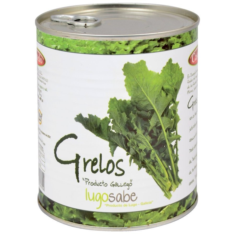 Grelos al natural CASTELO lata 460 g pne.