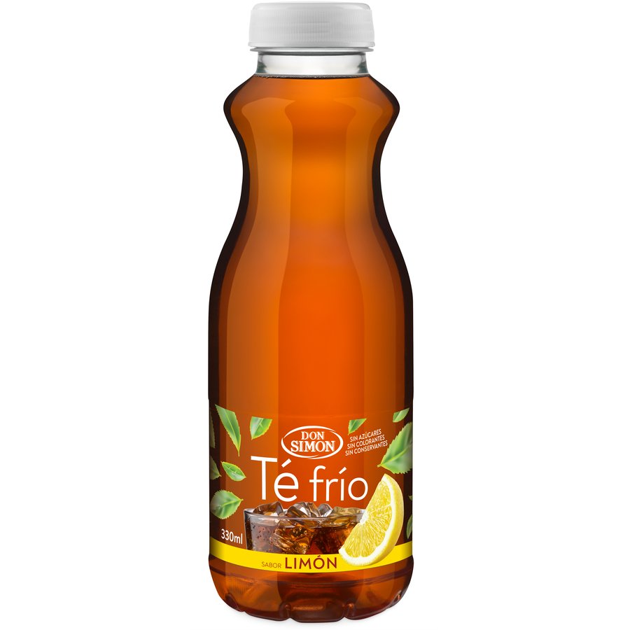 Refresco de té DON SIMON al limón pet 33 cl