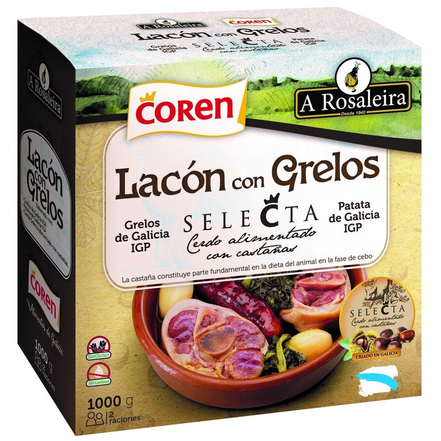 Lacón con grelos COREN SELECTA lata 1 kg
