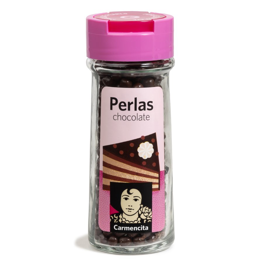 Perlas chocolate CARMENCITA frasco 45 g