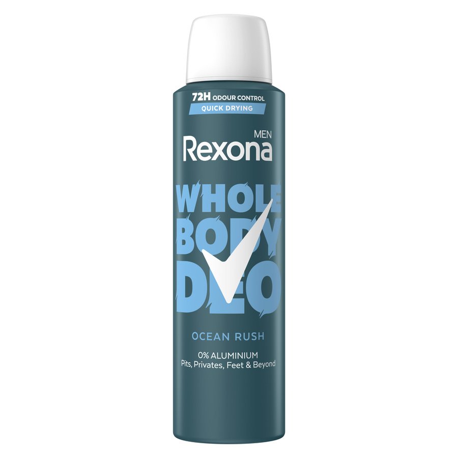 Desdorante REXONA men all body ocean rush spray 150 ml