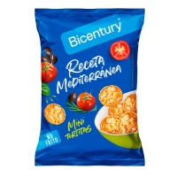 Mini tortiñas BICENTURY receita mediterránea 70 g