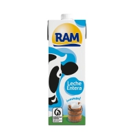 Leite enteiro RAM brik 1 l