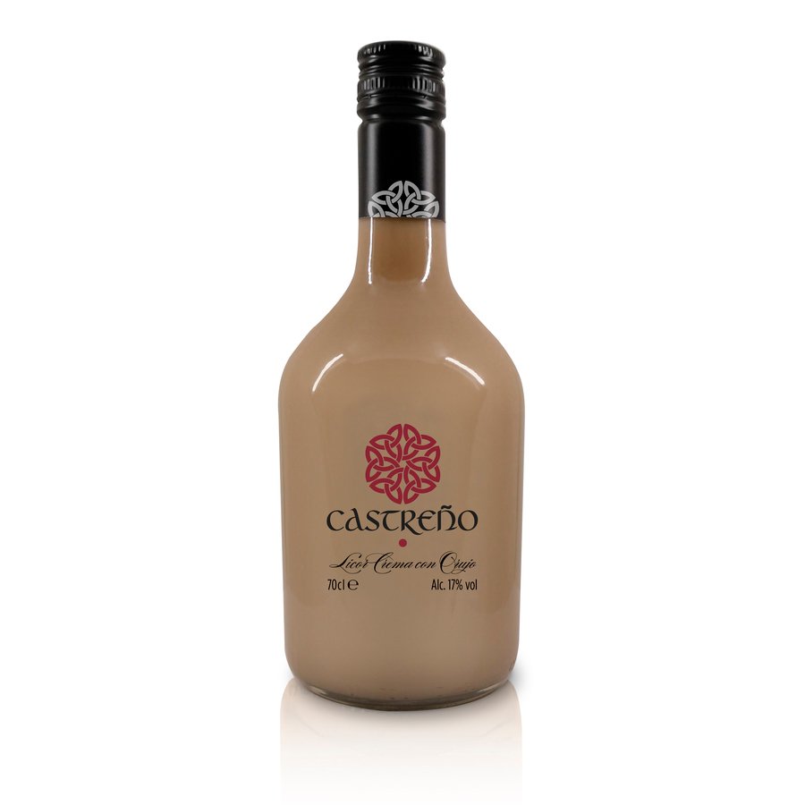 Imagen de Licor CASTREÑO crema con orujo 70 cl
