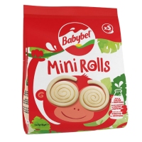 Queixo mini BABYBEL Enrolados 5 unidades 85 g