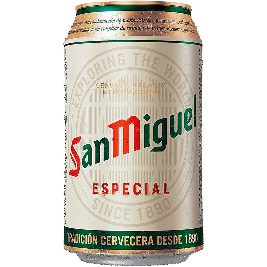 Cerveza SAN MIGUEL lata 33 cl